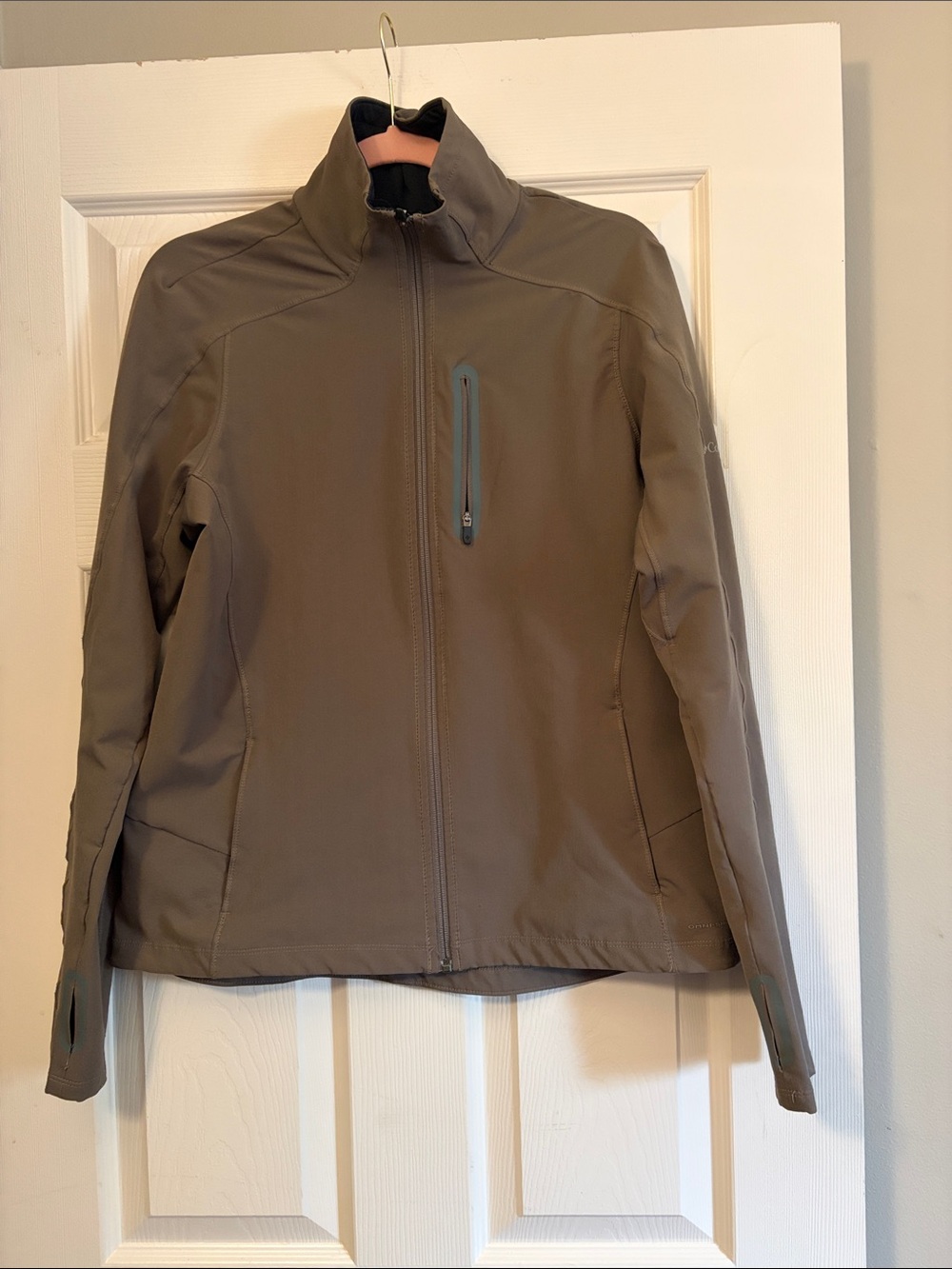 Columbia Titanium Men's Green/Brown Windbreaker Jacket